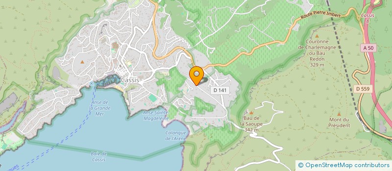 localisation de l'entreprise RESIDENCE  CASSIS