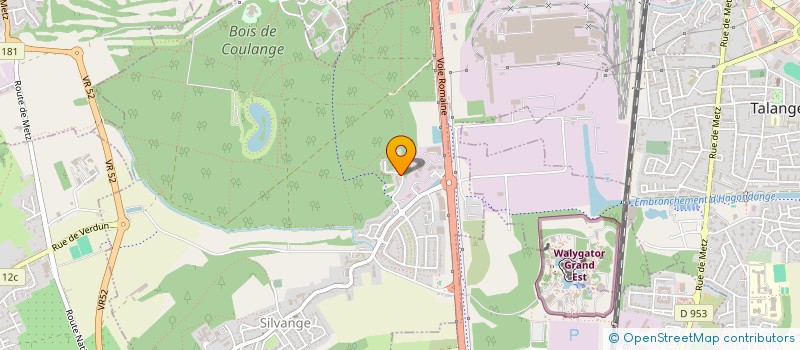 localisation de l'entreprise RESIDENCE  MARANGE-SILVANGE