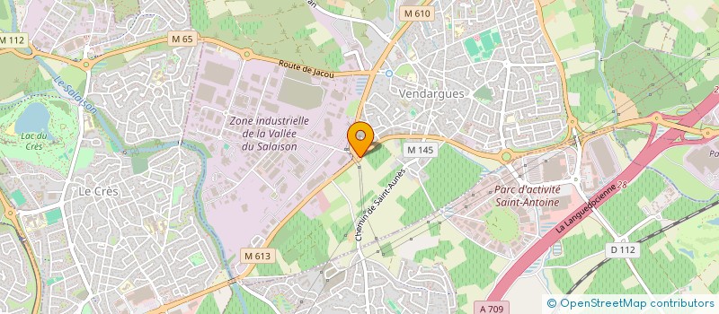 localisation de l'entreprise RESIDENCE ACADEMIE MONTPELLIER à VENDARGUES