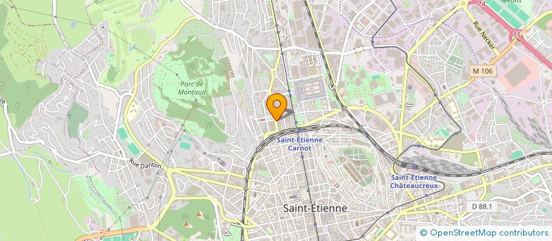 localisation de l'entreprise RESIDENCE ALBERT PREMIER  SAINT-ETIENNE