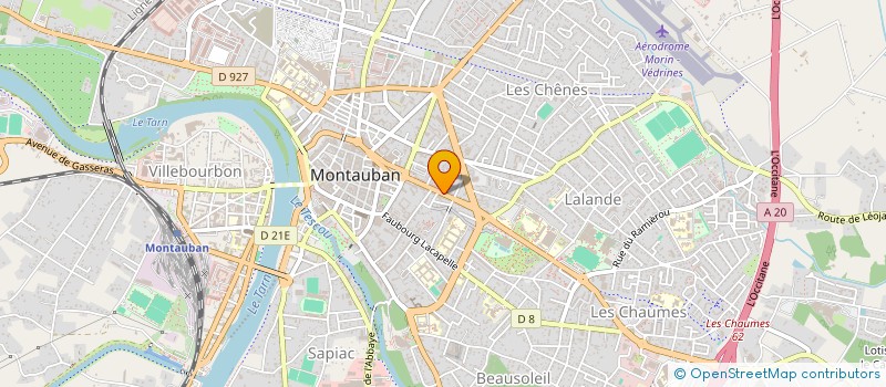 localisation de l'entreprise RESIDENCE ALEXANDRE 1ER GARAGES  MONTAUBAN