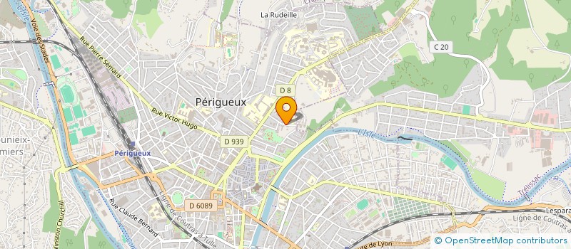 localisation de l'entreprise RESIDENCE ALFRED DE MUSSET à PERIGUEUX
