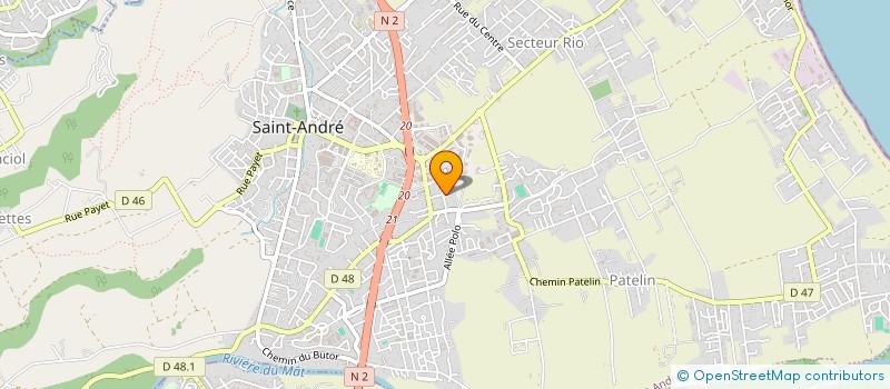 localisation de l'entreprise RESIDENCE AMAI  SAINT-ANDRE