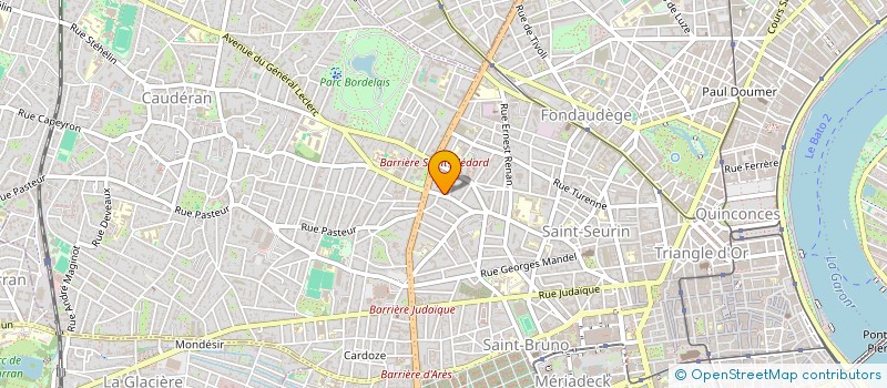 localisation de l'entreprise RESIDENCE ANEMONES  BORDEAUX