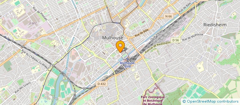 localisation de l'entreprise RESIDENCE ANNULAIRES  MULHOUSE