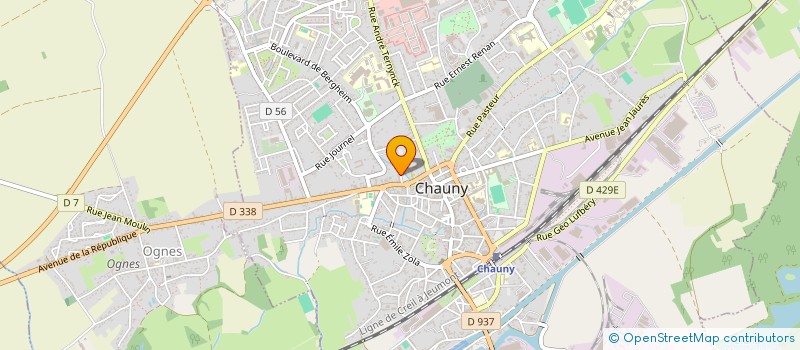 localisation de l'entreprise RESIDENCE APOTRE SAINT MOMBLE  CHAUNY