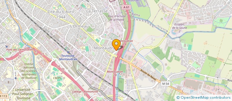 localisation de l'entreprise RESIDENCE AQUALIS à TOULOUSE