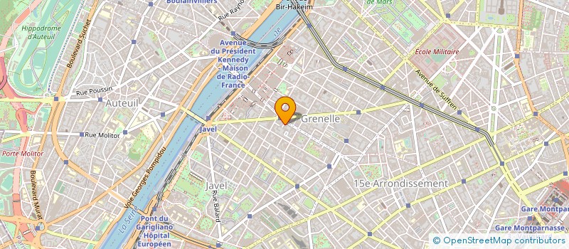 localisation de l'entreprise RESIDENCE AQUARELLE à PARIS