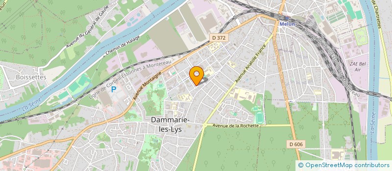 localisation de l'entreprise RESIDENCE AQUITAINE à DAMMARIE-LES-LYS