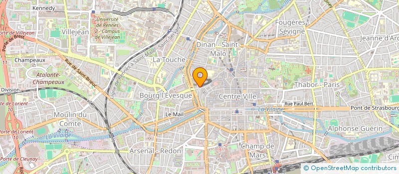 localisation de l'entreprise RESIDENCE ARAGON à RENNES