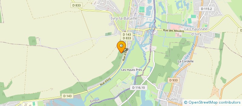 localisation de l'entreprise RESIDENCE ARC EN CIEL  IVRY LA BATAILLE