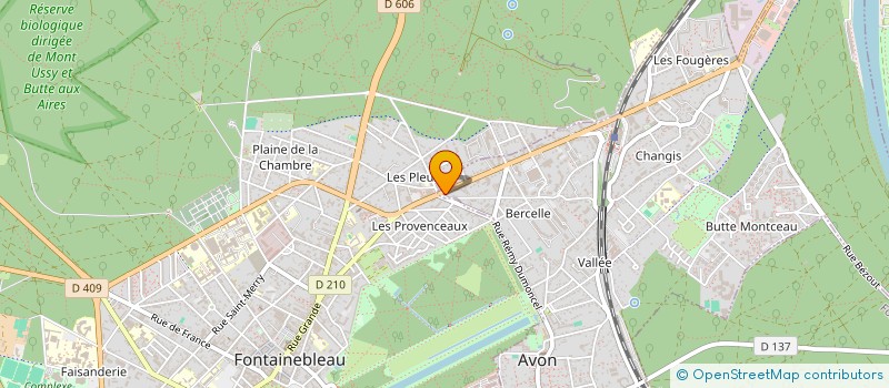 localisation de l'entreprise RESIDENCE ARTS ET METIERS  AVON