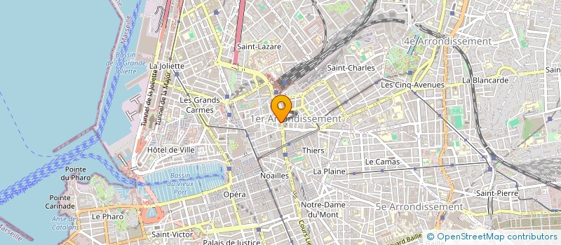 localisation de l'entreprise RESIDENCE ATHENAS à MARSEILLE