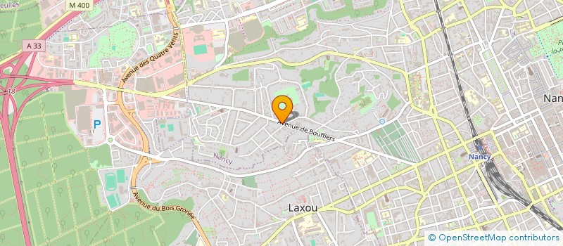 localisation de l'entreprise RESIDENCE BEAUREGARD PLAISANCE  NANCY