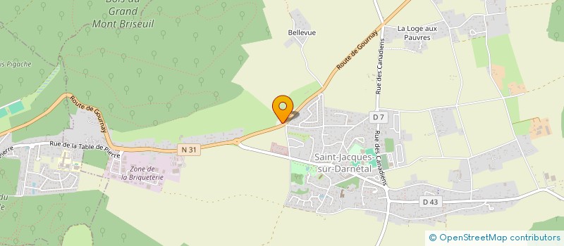 localisation de l'entreprise RESIDENCE BOIS  SAINT-JACQUES-SUR-DARNETAL