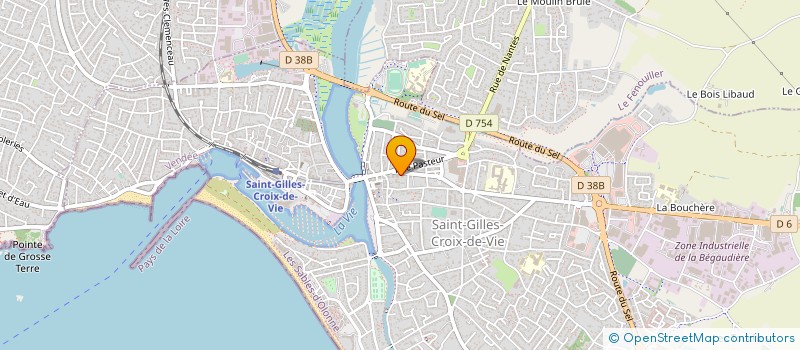 localisation de l'entreprise RESIDENCE BOLTON à SAINT-GILLES-CROIX-DE-VIE