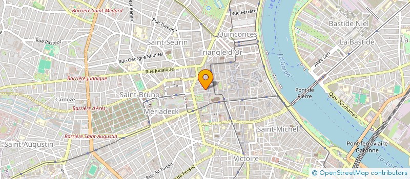 localisation de l'entreprise RESIDENCE BOUFFARD  BORDEAUX