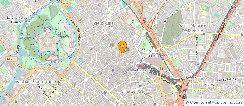 localisation de l'entreprise RESIDENCE CARNOT 37 à LILLE