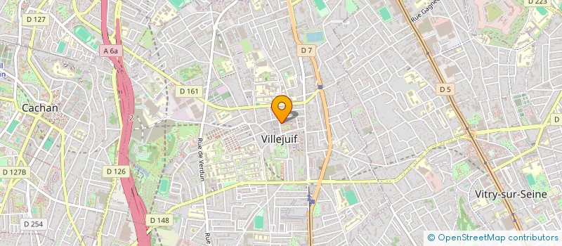 localisation de l'entreprise RESIDENCE CENTRALE DE VILLEJUIF à VILLEJUIF