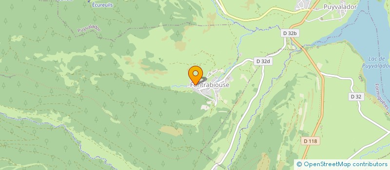 localisation de l'entreprise RESIDENCE CHAMOIS D OR  LES ANGLES