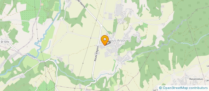 localisation de l'entreprise RESIDENCE CHAMPERIN  VILLE-SOUS-ANJOU