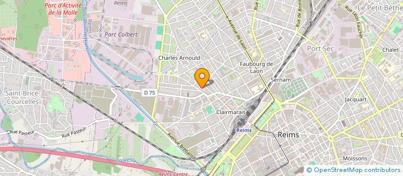 localisation de l'entreprise RESIDENCE CHAMPIGNY-GERUZEZ  REIMS