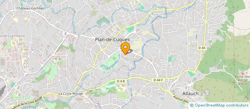 localisation de l'entreprise RESIDENCE CHEVILLON à PLAN DE CUQUES