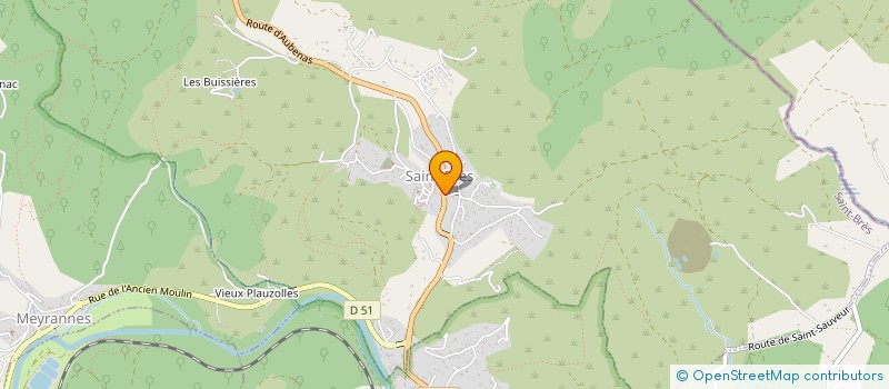 localisation de l'entreprise RESIDENCE CHRISTOPHE  SAINT-BRES