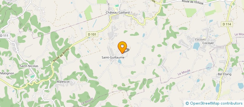 localisation de l'entreprise RESIDENCE CLUB CARAIBES à LE MOULE