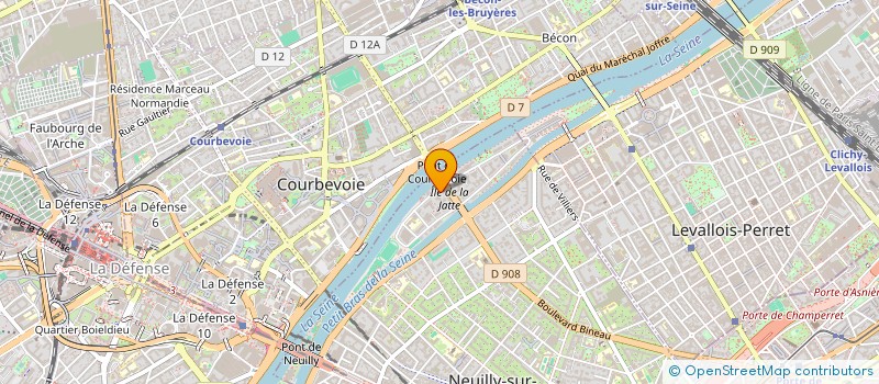 localisation de l'entreprise RESIDENCE CONSEIL à NEUILLY-SUR-SEINE
