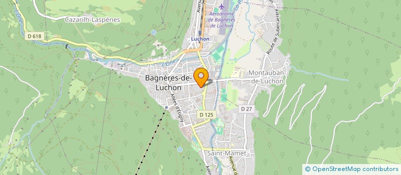 localisation de l'entreprise RESIDENCE CORNEILLE à BAGNERES-DE-LUCHON