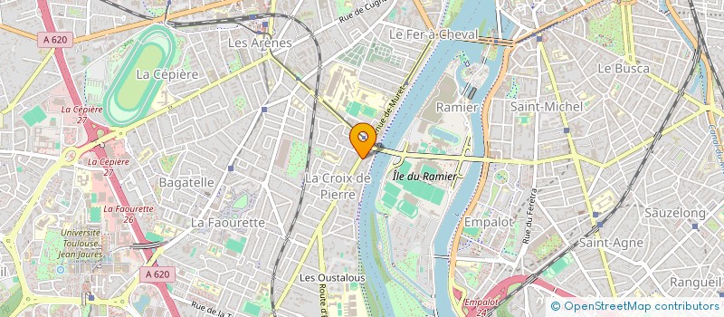 localisation de l'entreprise RESIDENCE CROIX DE PIERRE à TOULOUSE