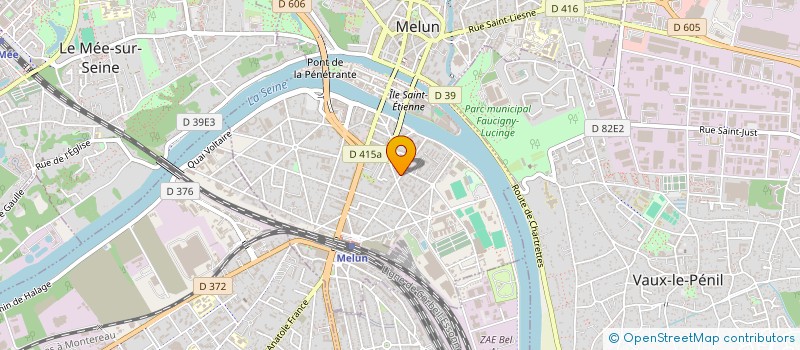 localisation de l'entreprise RESIDENCE DAJOT MELUN à MELUN