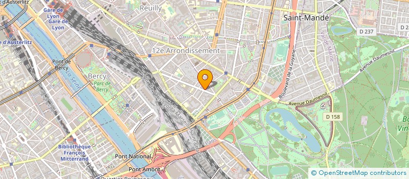 localisation de l'entreprise RESIDENCE DAMREMONT à PARIS