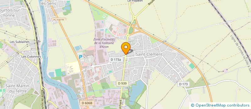 localisation de l'entreprise RESIDENCE DE BOURGOGNE  SENS