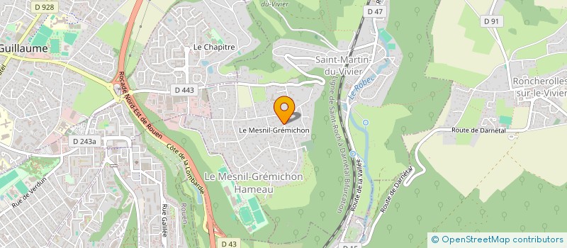 localisation de l'entreprise RESIDENCE DE BRETAGNE  SAINT-MARTIN-DU-VIVIER