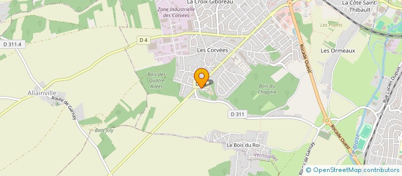 localisation de l'entreprise RESIDENCE DE L EPINAY à VERNOUILLET