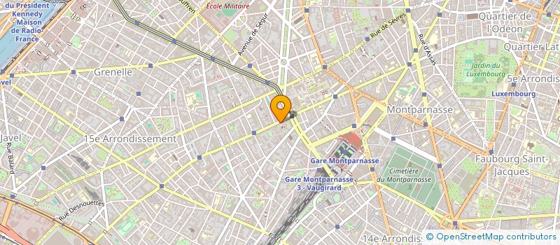 localisation de l'entreprise RESIDENCE DE LA GARE  PARIS