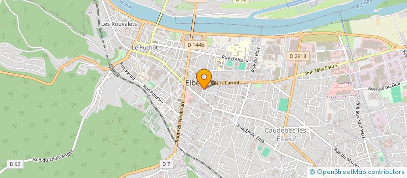 localisation de l'entreprise RESIDENCE DE RETRAITE ANDRE MAUROIS à ELBEUF
