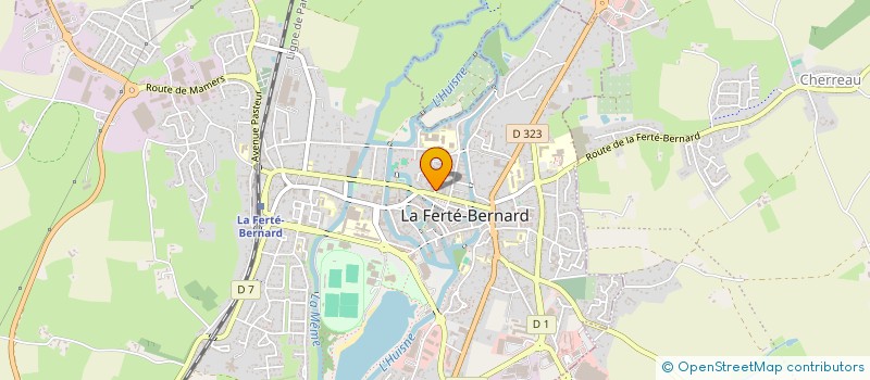 localisation de l'entreprise RESIDENCE DE SIMIANE  LA FERTE-BERNARD