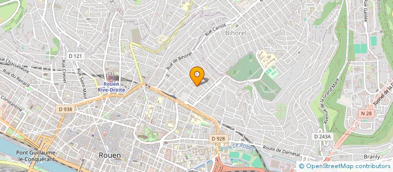 localisation de l'entreprise RESIDENCE DE TOCQUEVILLE à ROUEN