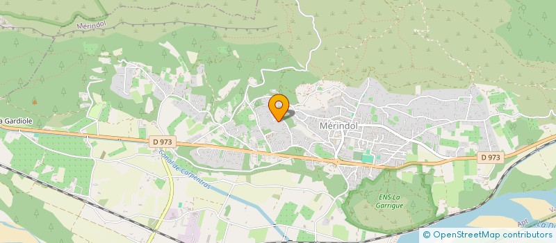 localisation de l'entreprise RESIDENCE DES CYPRES  SALON-DE-PROVENCE