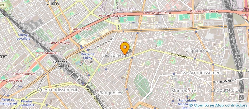 localisation de l'entreprise RESIDENCE DES DEUX SQUARES  PARIS