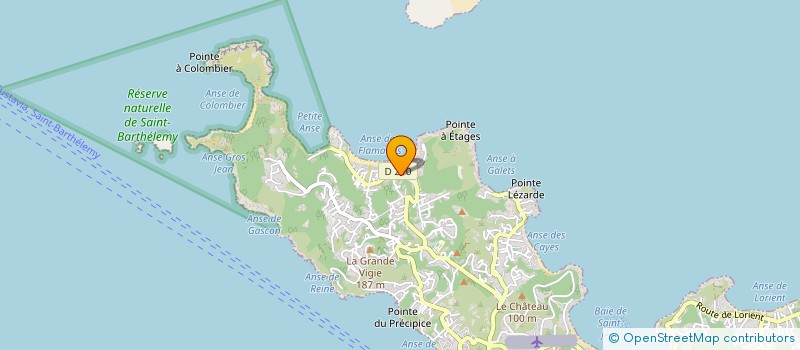 localisation de l'entreprise RESIDENCE DES FLAMANDS  SAINT-BARTHELEMY