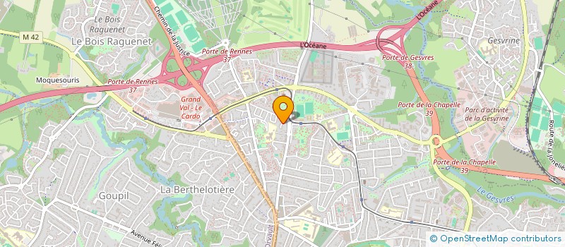 localisation de l'entreprise RESIDENCE DES FLANDRES à NANTES