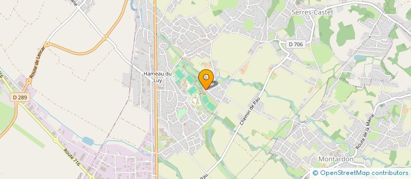 localisation de l'entreprise RESIDENCE DES LAVANDIERES à SERRES-CASTET