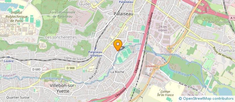 localisation de l'entreprise RESIDENCE DES LILAS à PALAISEAU