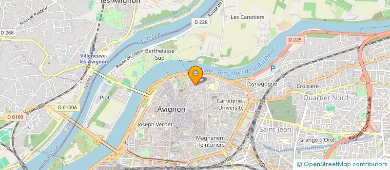 localisation de l'entreprise RESIDENCE DES PRINCES  AVIGNON