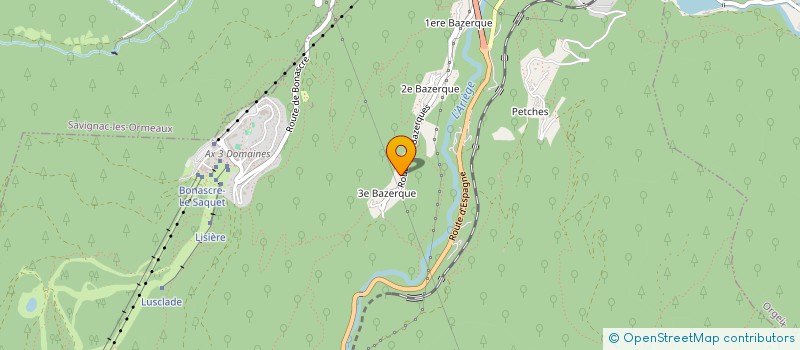localisation de l'entreprise RESIDENCE DES PYRENEES à SAVIGNAC-LES-ORMEAUX