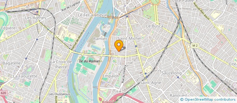 localisation de l'entreprise RESIDENCE DES SAULES à TOULOUSE